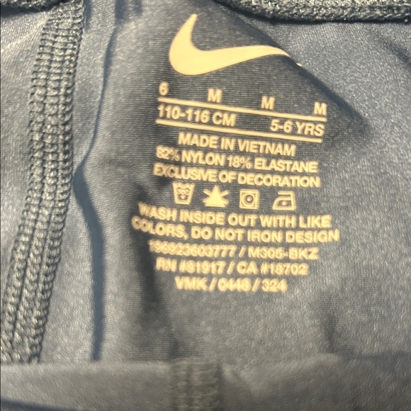 Nike Blue Hoodie and Leggings - Picture 7 of 9